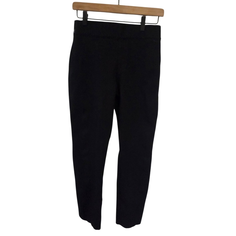 Spanx The Perfect Pant Black Slim Straight Leg Ponte Trousers Womens Size Medium